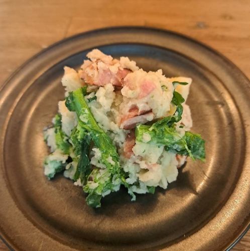 菜の花のポテトサラダ