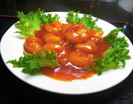 【标准套餐】糖醋炸鸡、鱼翅汤等9道菜◆4,980(含税)含生啤2小时无限畅饮
