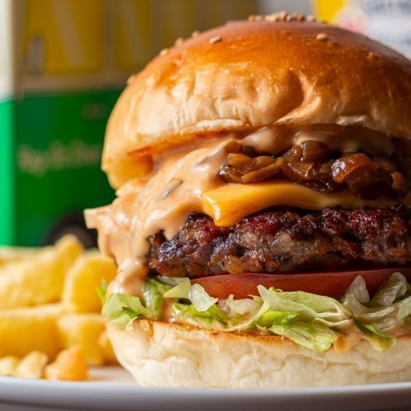 【人気NO,2☆☆チーズ好きにはたまらない】LA STYLE CHEESE BURGER