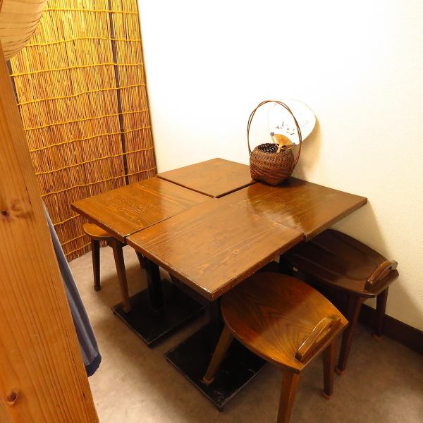 In the back of the store, there is one half-room room.It is also possible to use this seat.Please enjoy your meal calmly.(Please note that it may not be possible to use it depending on the situation.)