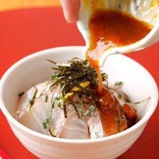 ランチ【要予約】おさけと名物！愛媛宇和島流　鯛めし御膳