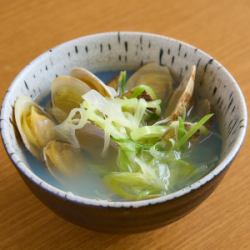 あさりの酒蒸し