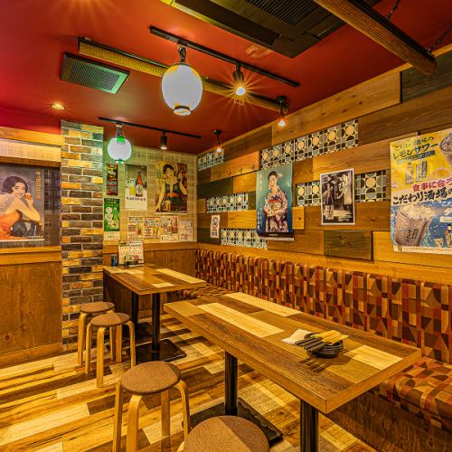 Enjoy our cozy, open-plan venue in Kariya (near Kariya Station) for various occasions such as parties, drinking gatherings, girls' nights out, blind dates, birthdays, anniversaries, and casual drinks.