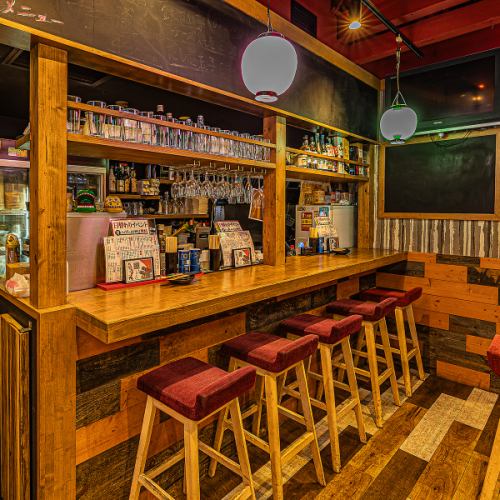 Our counter is extremely popular! The atmosphere is welcoming to both men and women! Private reservations are also welcome! Please use our restaurant in Kariya (near Kariya Station) for various occasions such as banquets, drinking parties, girls' nights out, group dates, birthdays, anniversaries, and casual drinks.