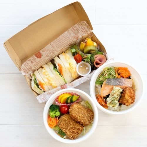 デリバリーも好評◎完全予約制のランチBOX