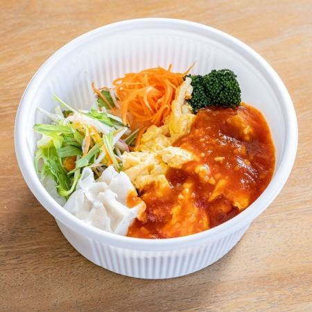 【Ｂ弁当】 卵のチリソースと焼売のライスボウ　ル
