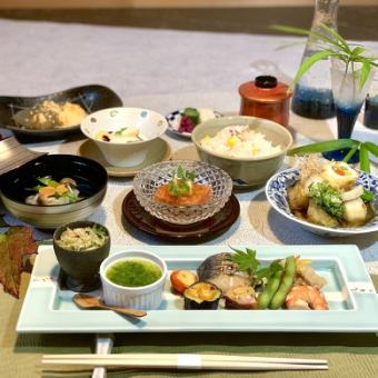 【ランチ限定】旬彩コース◎3,000円 (税込) 8月