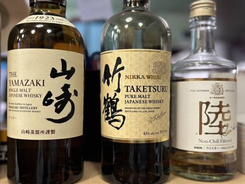 種類豊富なドリンクメニュー