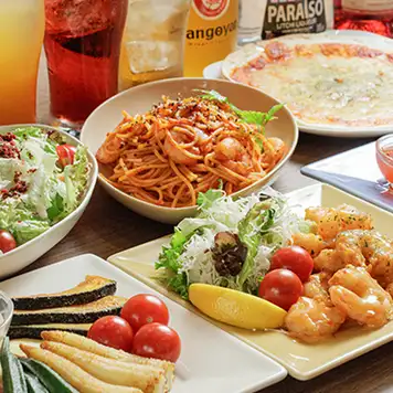 3h制 【飲み放題付】お料理9品『誰でも女子会コース!』日~木限定!