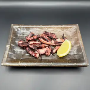 鹽烤魷魚須