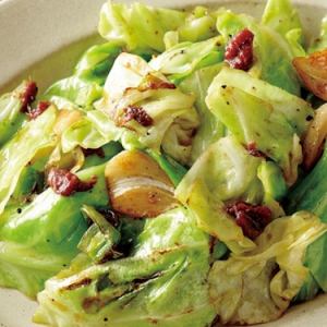 Anchovy cabbage