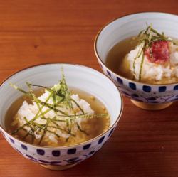 お茶漬け［梅・わさび］　各