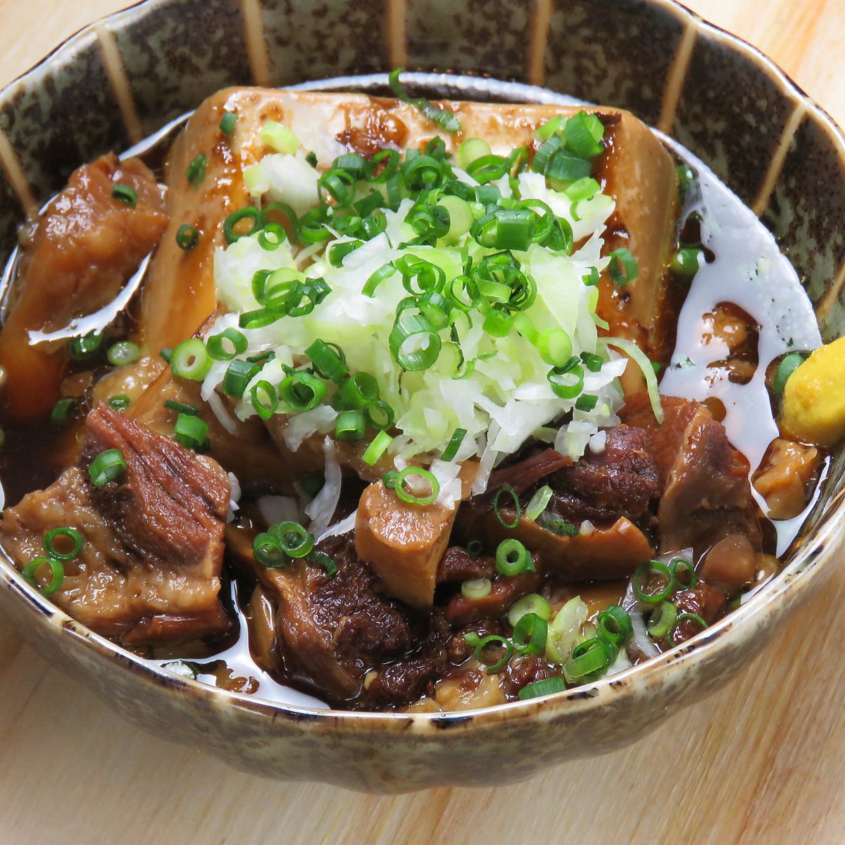 ◆ Beef tendon tofu is excellent! We also have a lot of steamed dishes ♪