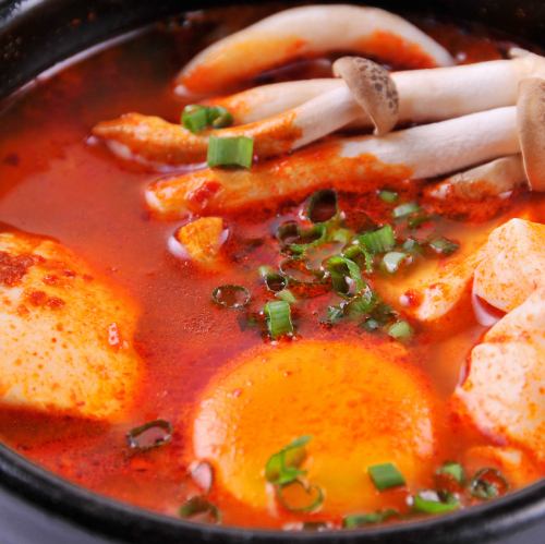 Sundubu soup