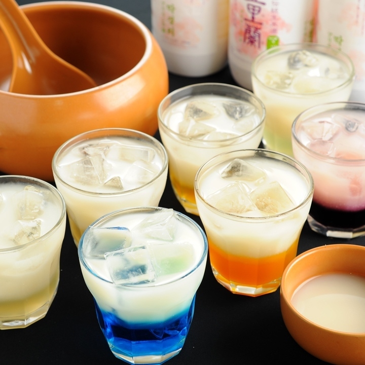 ランチ・ディナーともに単品飲み放題もご用意ございます!