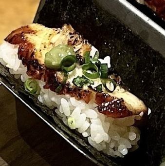 タレ焼き鰻と涙の手巻き