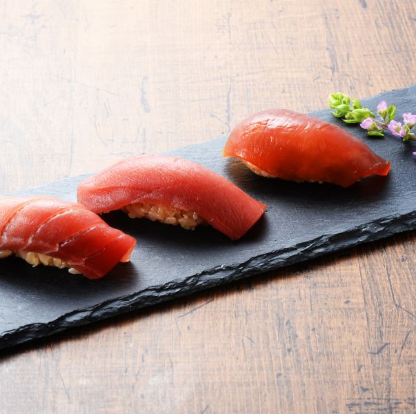 Assortment of 3 Kinds of Tuna