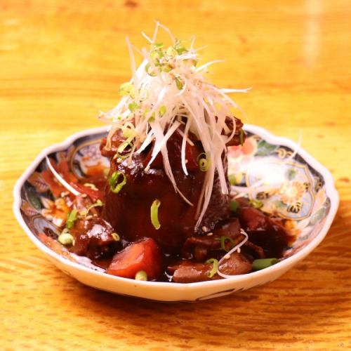 牛すじタワー大根
