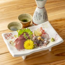 厳選した本日の刺し盛