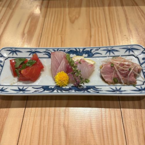 本日のお刺身盛り合わせ