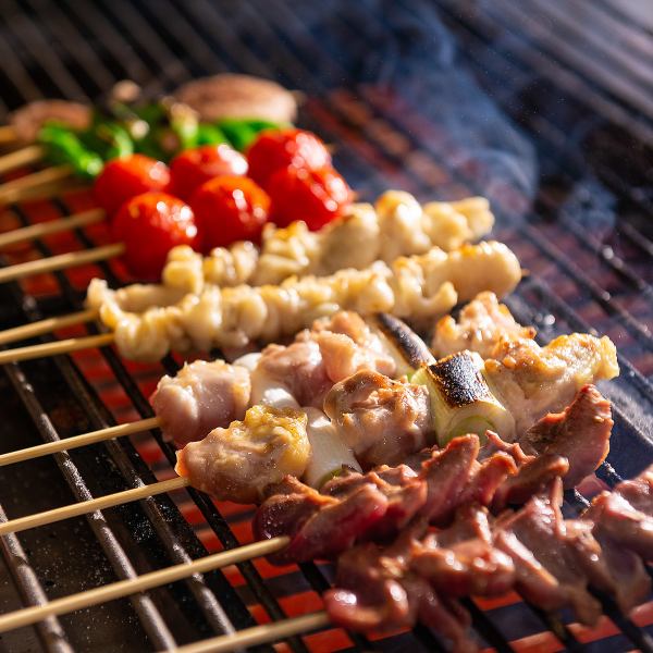 [Carefully handcrafted masterpieces] Our proud yakitori/skewers