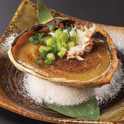 蟹味噌甲羅焼き