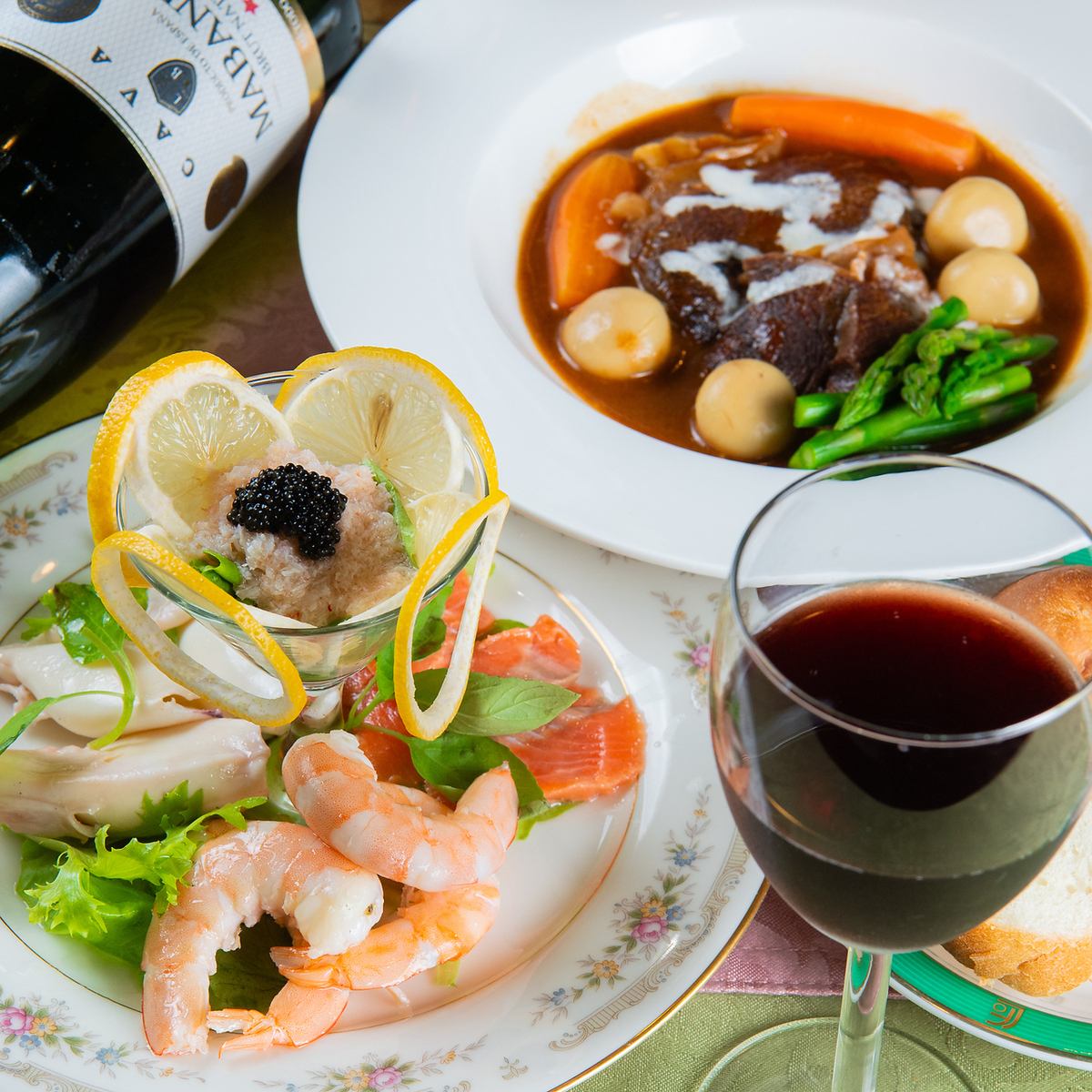 コース料金に＋1000円でプレート作成可能！事前にご相談下さい