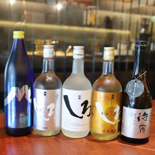 全国各地から取り寄せた種類豊富なお酒の数々！