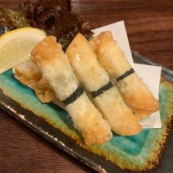 しそチーズのパリパリ揚げ