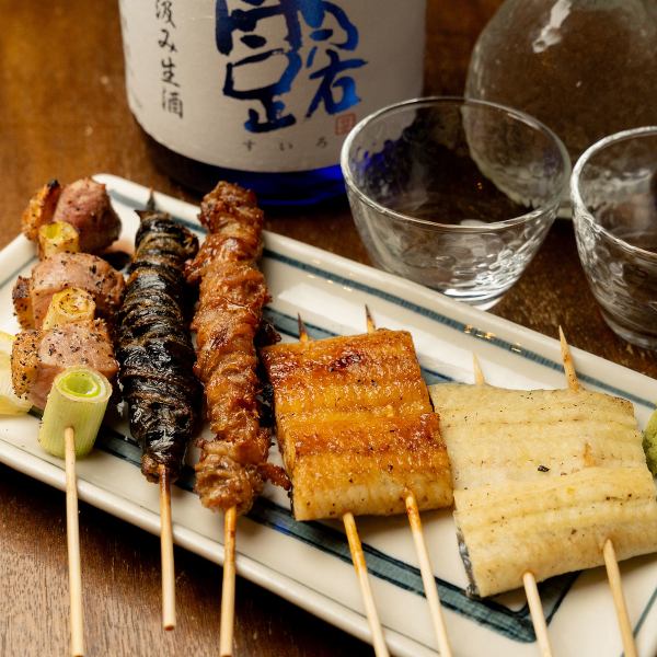 【うなぎの串焼き】愛知県三河一色より直送の新鮮なうなぎの串焼き!