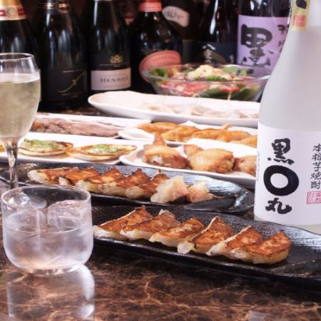 [Most popular] 2 hours all-you-can-drink 10-course course 4,000 yen (tax included)
