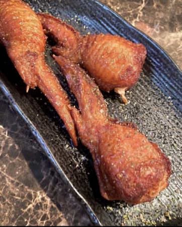 chicken wings gyoza