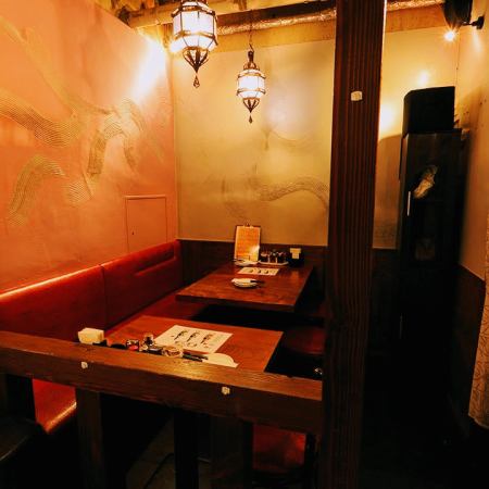 If you go back to the inside of the shop, you will find table seats.We have installed a monitor nearby ♪ You can enjoy relaxing meals and sake at the table seat ♪ 【Banquet charter dumplings】