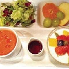 F Set Fruit Yogurt Pomegranate Syrup