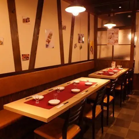 半個室は最大24名様までご利用可能！お気軽にご相談ください♪