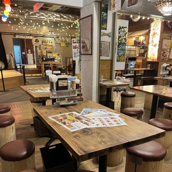 [About a 3-minute walk from Yokohama Station Minami East Exit / 1st floor of Yokohama Aso Building!] A corner of the gourmet floor "Aso Building Yokocho"! It's a lively store with about 20 to 30 seats. The entrance is fully open, so feel free to stop by!