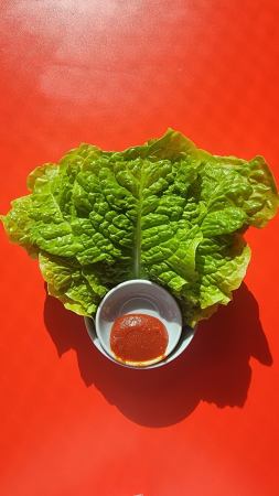 生菜（配韩式辣酱）