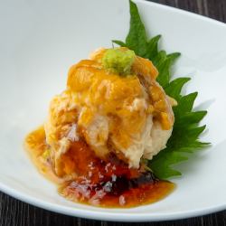 海膽與生腐竹