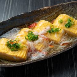 蟹醬蛋捲