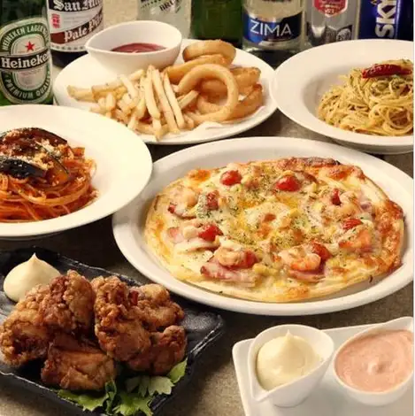 【貸切・送別会・忘新年会】ゴルフ・ダーツ・ビリヤード使い放題＆料理8品＆飲み放題２時間　5000円　
