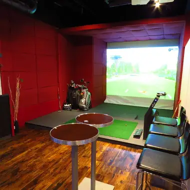 Golf simulator available ☆