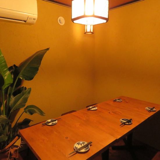 One private room is also available ♪ Up to 8 people can eat!