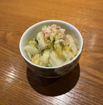 白菜ゆずの浅漬け