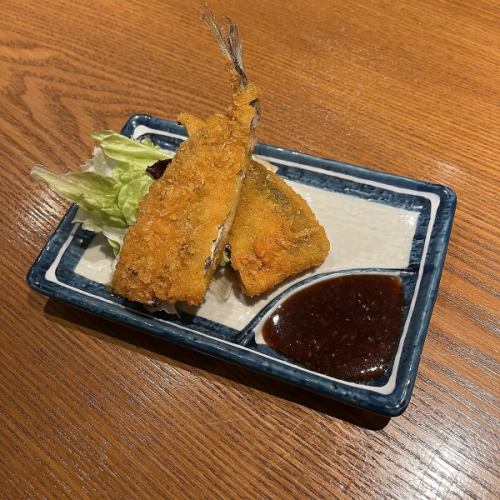 「懐かしい」あじフライ