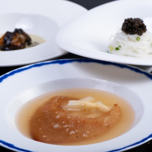 [Various courses available] Caviar rice noodles, shark fin steak, etc. ◆ 9-course course for 19,800 yen (tax included)