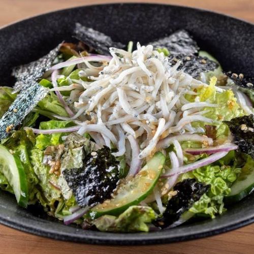 Whitebait and Choregi Salad