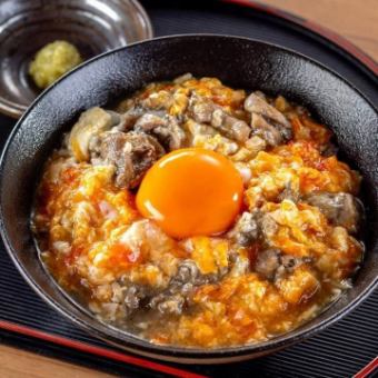 散养鸡亲子丼