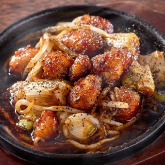 Sweet and spicy grilled local chicken thigh