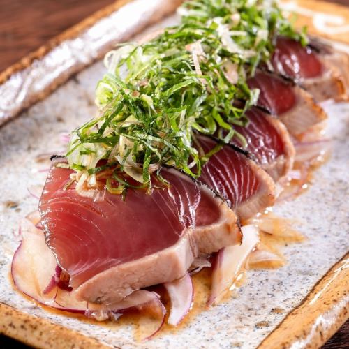 Seared bonito