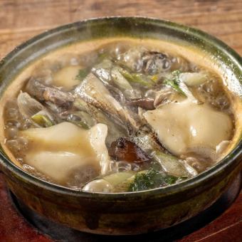 炭薫る黒炊き餃子